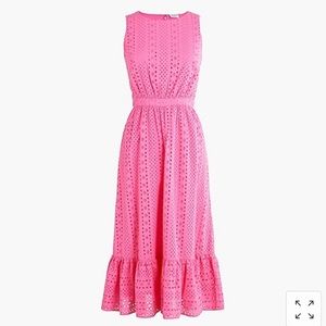 J Crew Factory Eyelet Dress